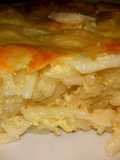 Budincă de macaroane cu brânză la cuptor