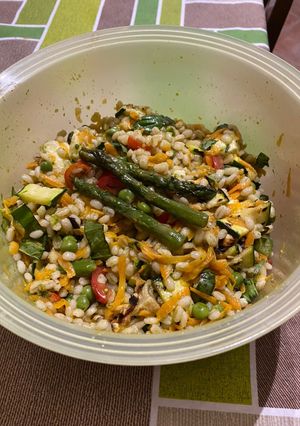 Foto di Orzo freddo alle verdure
