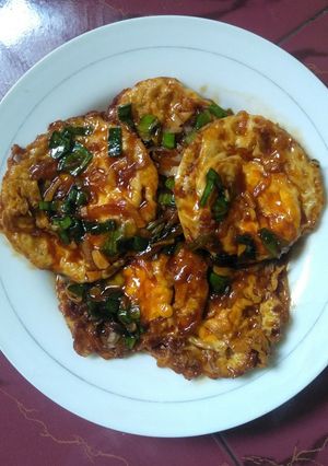 Foto resep Telur Ceplok Asam Manis