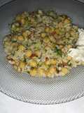 Revuelto de garbanzos y arroz yamaní