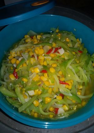 Foto resep Tumis jagung labu muda