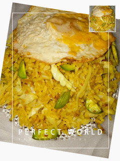 Foto resep Nasi Goreng Kunyit + Pete