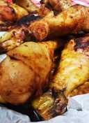 Coscia e sovraccoscio di pollo e patate con il forno alogeno - La cucina di  Rosso Rubinian