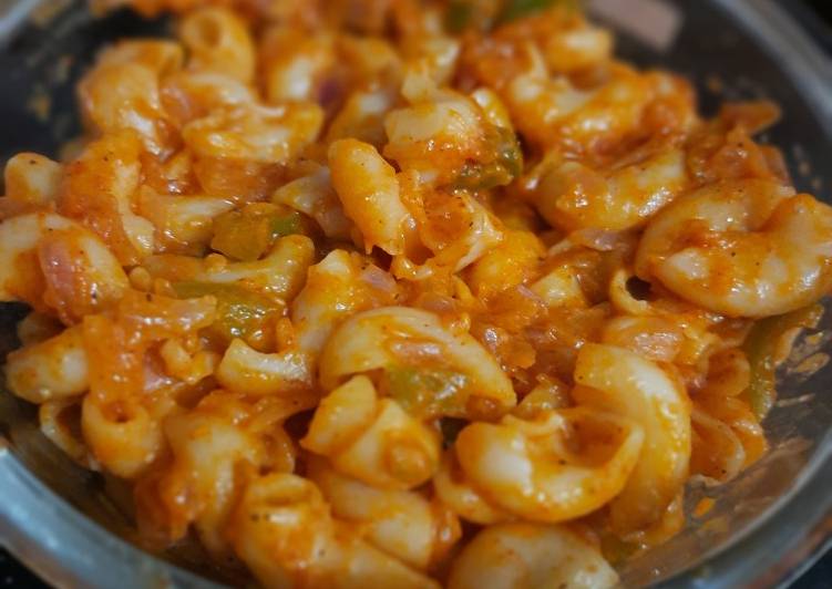 Recipe of Speedy Red sauce macroni