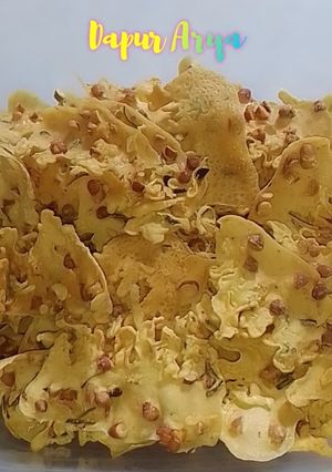 Foto resep Peyek kacang tanpa santan