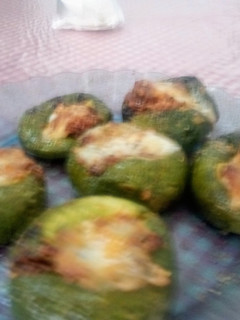 Una foto de Zapallitos rellenos al horno, 8° semana# caminodesabores