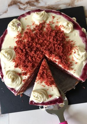 Una foto de Red Velvet Cake