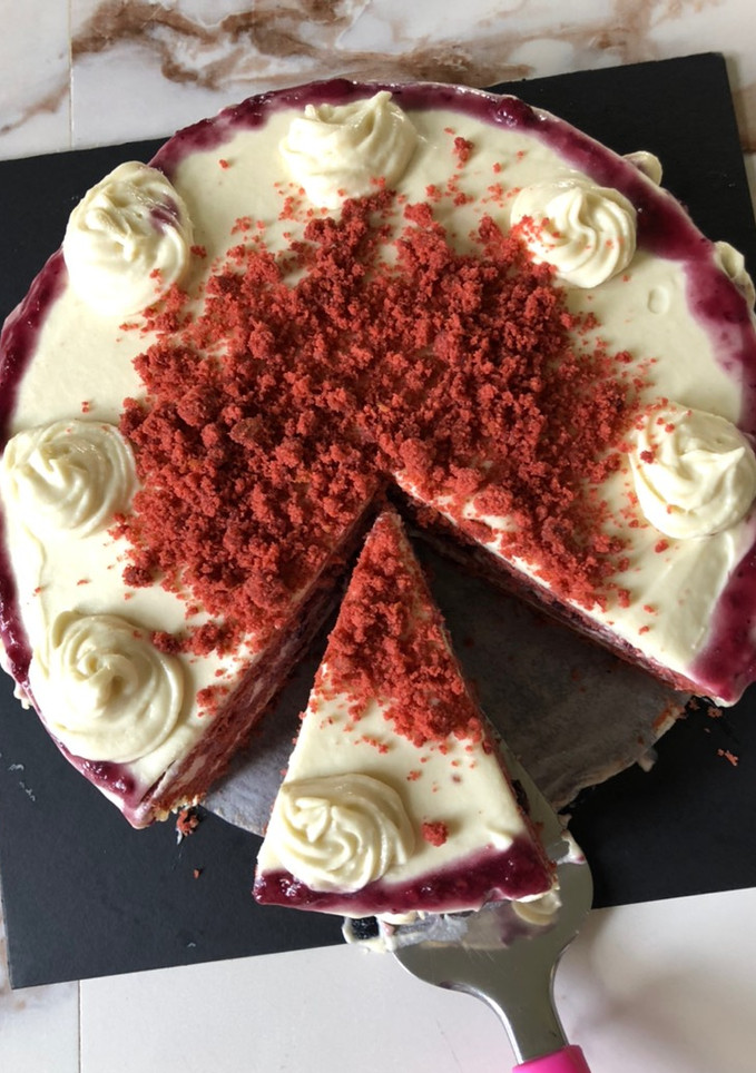 Una foto de Red Velvet Cake