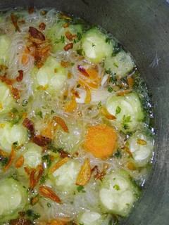 Foto resep Sayur Oyong Bakso Mpasi 24 bulan