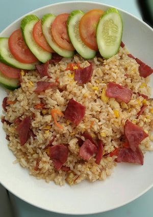Foto resep Nasi goreng smoke beef
