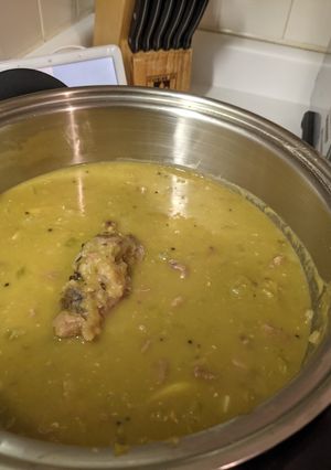 A picture of HAM & SPLIT PEA SOUP.