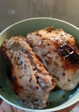 Foto resep Chicken Lemon Herbs (Ayam Lemon) simple