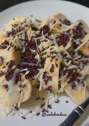 Foto resep Pisang Kukus Coklat Keju ✅