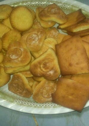 صورة لوصفة بسكويت منزلي