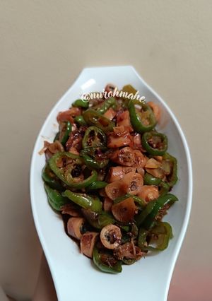 Foto resep Oseng Cumi Asin Cabe Gendot