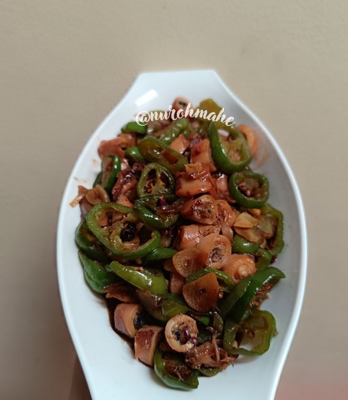 Foto resep Oseng Cumi Asin Cabe Gendot