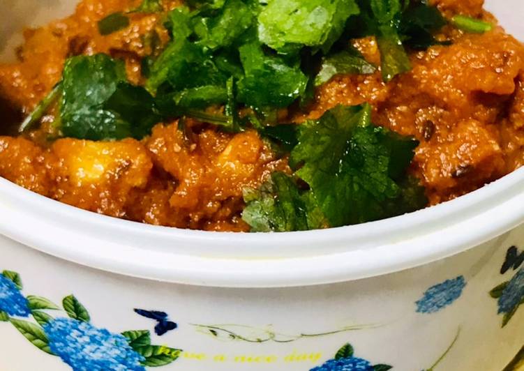 Recipe of Favorite Crispy fried potatoes with tomatoes gravy