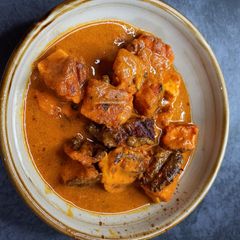 A picture of Tandoori Paneer Tikka curry.
