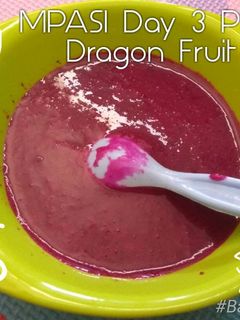 Foto resep MPASI 6m Pure Buah Naga