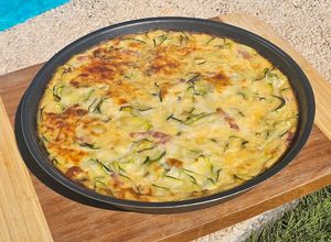 Foto principal de Pastel de Calabacín con beicon