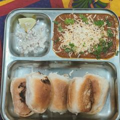 A picture of Cheese Pav Bhaji.