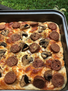 Foto resep FOCACCIA PIZZA 🍕 - No Knead