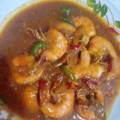 รูปของ Udang saos padang