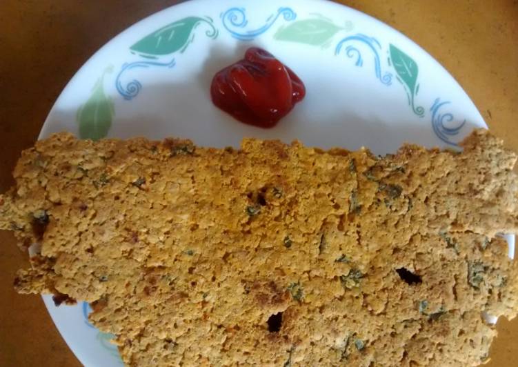 Recipe of Perfect Oats And Spinach Thalipeeth