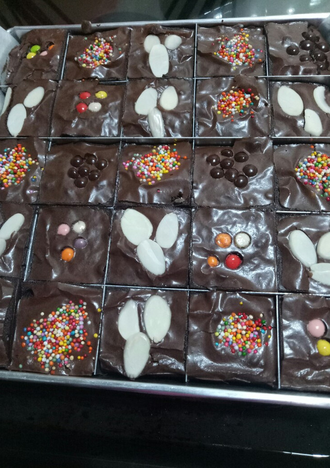 Foto resep Fudgy Brownies Sekat