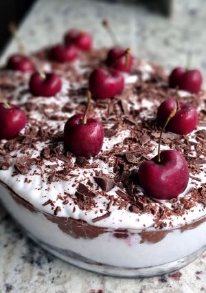 Foto de Pavê Floresta Negra Vegano