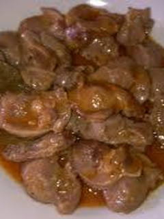Una foto de Mollejas en salsa de cerveza