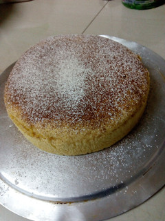 A picture of Sponge Cheese Cake.