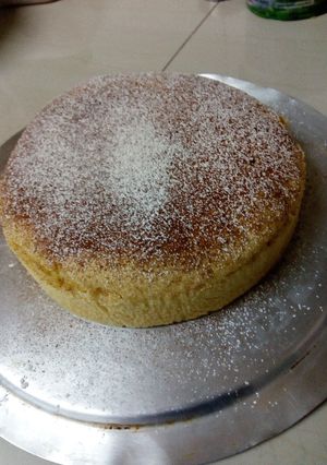 A picture of Sponge Cheese Cake.
