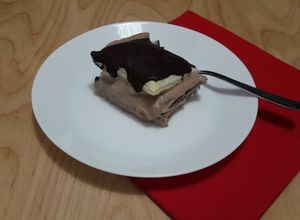 O poză a rețetei Prăjitură cu crema de cafea.