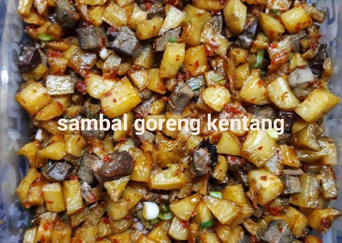 Anti Ribet, Bikin Sambal Goreng Kentang Ati Sapi Kekinian