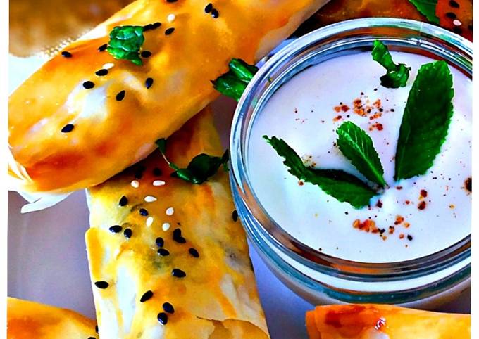 Resep Fillo pastry stuffed minced beef spinach and cheese Anti Gagal