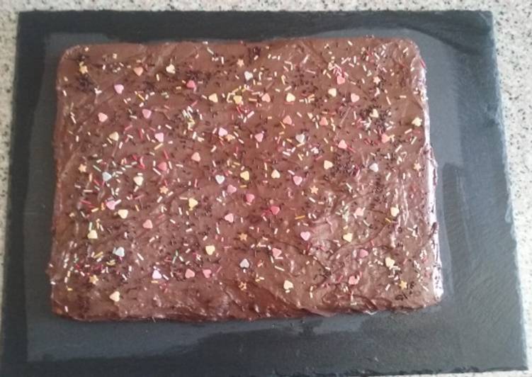 Tarta de galletas con chocolate