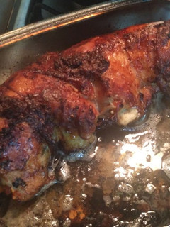 Una foto de Matambre de cerdo relleno al horno