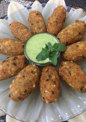 A picture of Sabudana dahi kebab.