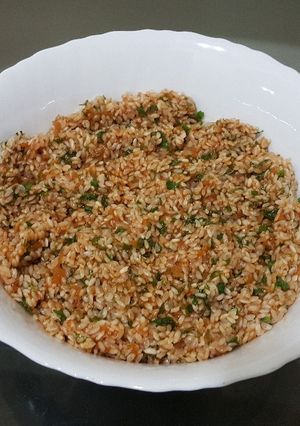 صورة لوصفة خلطة المحشي 🍅
