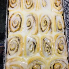 A picture of Cinnamon roll ❤️.