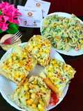 Cheese corn garlic bread