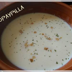 Sopa de queso de Berasategui
