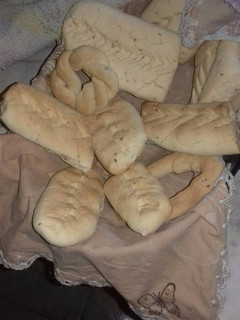 Una foto de Chipa paraguaya