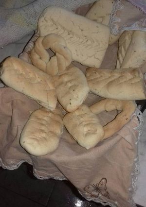 Una foto de Chipa paraguaya