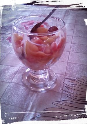 صورة لوصفة سلطة فواكه