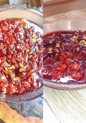 عکسی از دستور مربای به