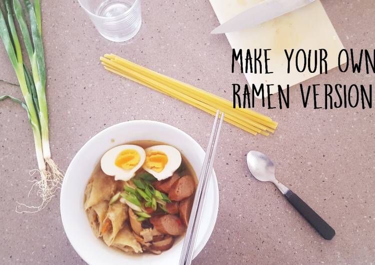 Ramen dari Pasta