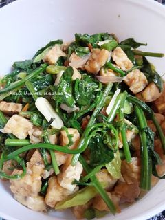 Foto resep 22. TUMIS SAYUR PAKIS + TEMPE