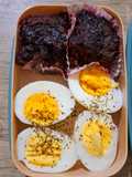 Healthy Banana Brownies With Oat and Dark Choco